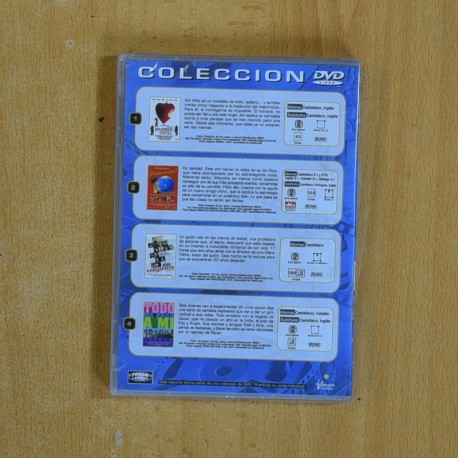 DULCEMENTE INFIEL / MOLA SER JEFE / SIN VERGUENZA / TODO ME PASA A MI - DVD