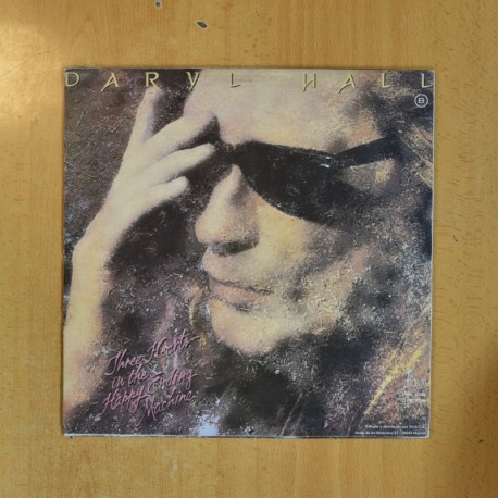 DARYL HALL - THREE HEARTS IN THE HAPPY ENDING MACHINE - LP