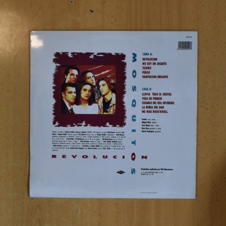 MOSQUITOS - REVOLUCION - LP