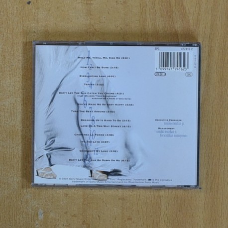 GLORIA ESEFAN - HOLD ME THRILL ME KISS ME - CD