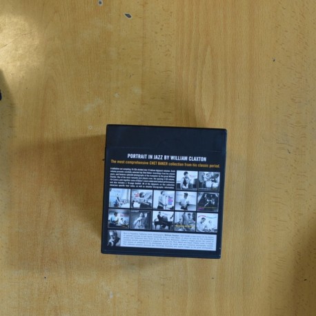 CHET BAKER - PORTRAIT IN JAZZ BY WILLIAM CLAXTON - BOX CD