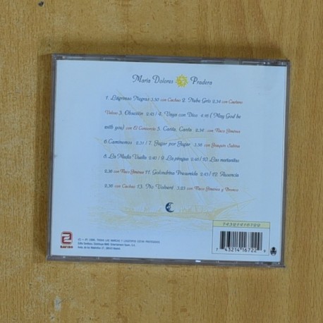MARIA DOLORES PRADERA - CAMINEMOS - CD