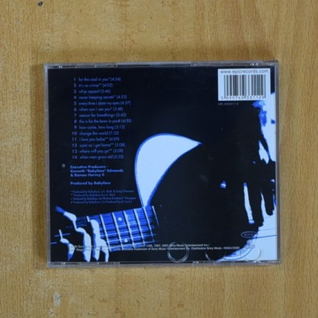 BABY FACE - A COLELCTION OF HIS GREATEST HITS - CD