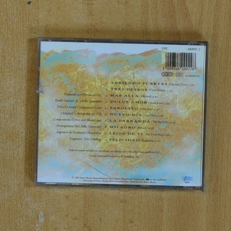 GLORIA ESTEFAN - ABRIENDO PUERTAS - CD