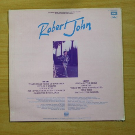 ROBERT JOHN - ROBERT JOHN - LP