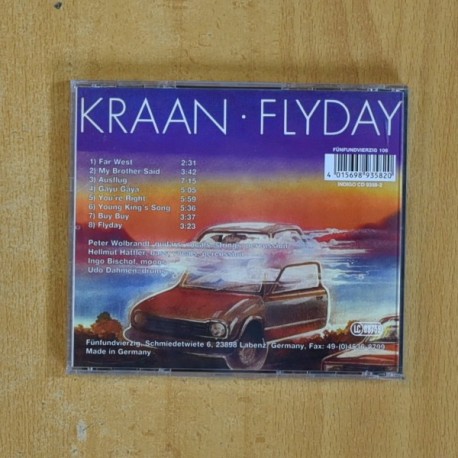 KRAAN - FLYDAY - CD