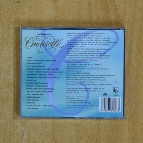 VARIOS - CINDERELLA - CD