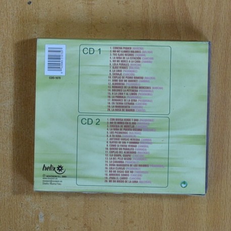 CONCHITA PIQUER - LA REINA DE LA COPLA - 2 CD