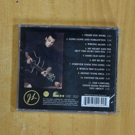 JOHN LANDRY - FOREVER TOOK TOO LONG - CD