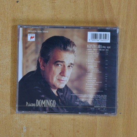 PLACIDO DOMINGO - BAJO EL CIELO ESPAÑOL - CD