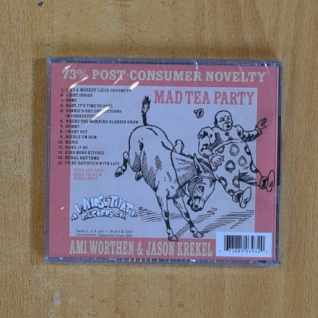 AMI WORTHEN & JASON KREKEL - MAD TEA PARTY - CD