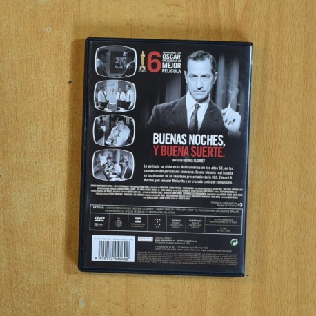BUENAS NOCHES Y BUENA SUERTE - DVD