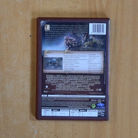 EL SEÑOR DE LOS ANILLOS LAS DOS TORRES - DVD
