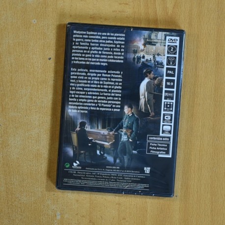 EL PIANISTA - DVD