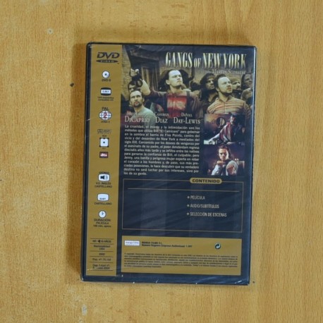 GANGS OF NEW YORK - DVD