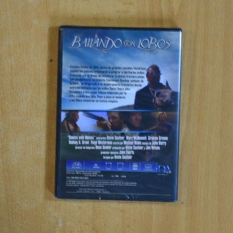 BAILANDO CON LOBOS - DVD