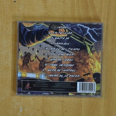CICLON - FUERA DE CONTROL - CD