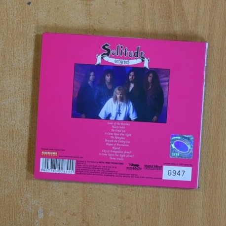 SOLITUDE AETURNUS - BEYOND THE CRIMSON HORIZON - CD