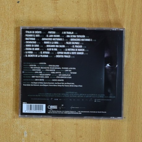 LUCAS VIDAL - MIENTRAS DUERMES - CD