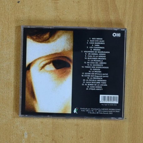 BINGEN MENDIZABAL / BORJA RAMOS - NOS MIRAN - CD