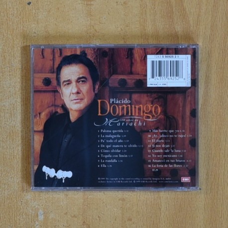 PLACIDO DOMINGO - 100 ÑOS DE MARIACHI - CD