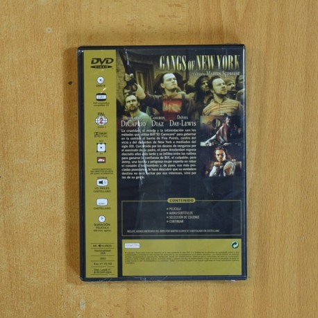 GANGS OF NEW YORK - DVD