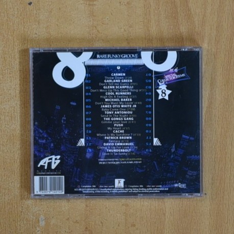 VARIOS - RARE FUNKY GROOVE 8 - CD
