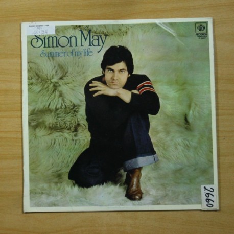 SIMON MAY - SUMMER OF MY LIFE - LP
