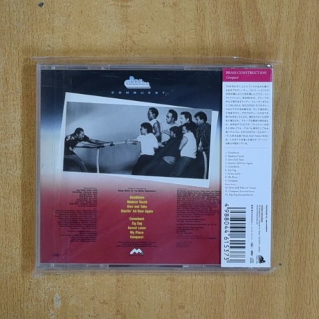 BRASS CONSTRUCTION - CONQUEST - ED JAPONESA CD