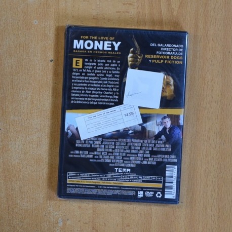 FOR THE LOVE OF MONEY - DVD