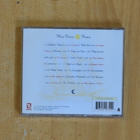 MARIA DOLORES PRADERA - CAMINEMOS - CD