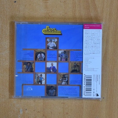BRASS CONSTRUCTION - ATTITUDES - ED JAPONESA CD