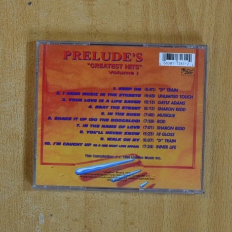 VARIOS - PRELUDES GREATEST HITS - CD