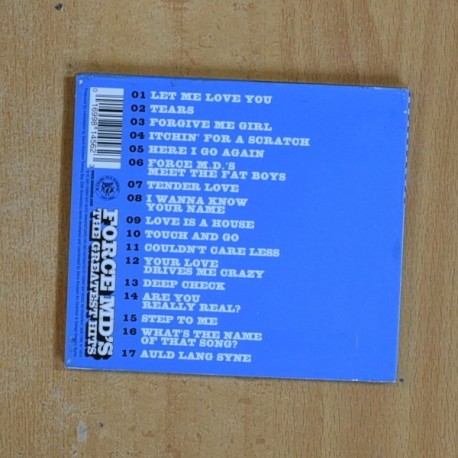 FORCE MDS - LET ME LOVE YOU THE GREATEST HITS - CD