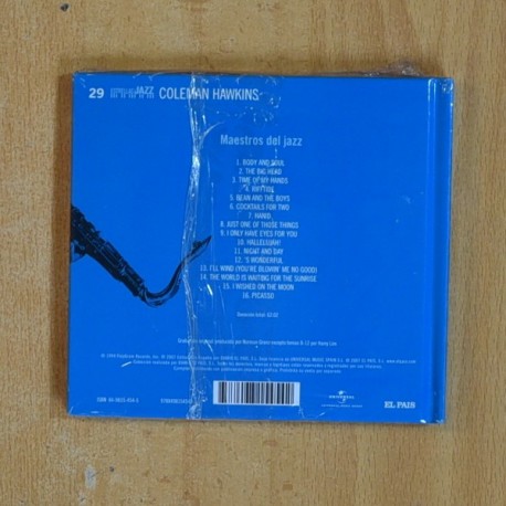 COLEMAN HAWKINS - MAESTROS DEL JAZZ - CD