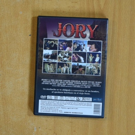MARCADO POR EL ODIO JORY - DVD