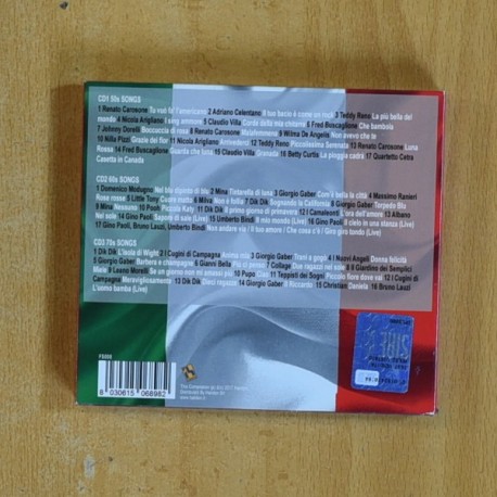 VARIOS - 50 SONGS ITALY 50S 60S 70S - CD
