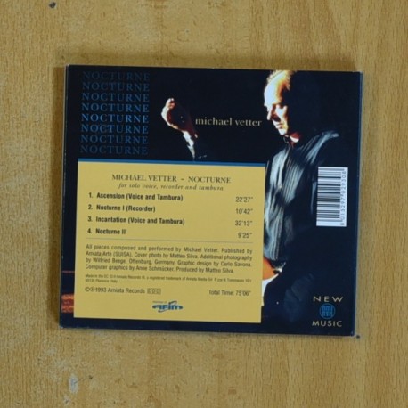 MICHAEL VETTER - NOCTURNE - CD