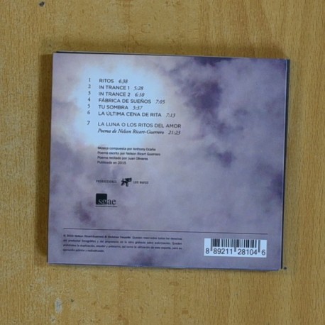 ANTHONY OCAÑA - IN TRANCE - CD