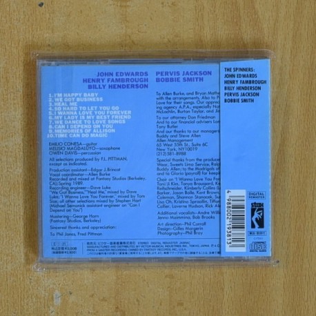 THE SPINNERS - DOWN TO BUSINESS - CD