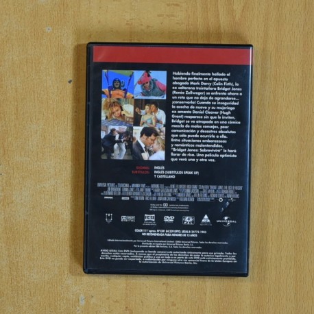 BRIDGET JONES SOBREVIVIRE - DVD