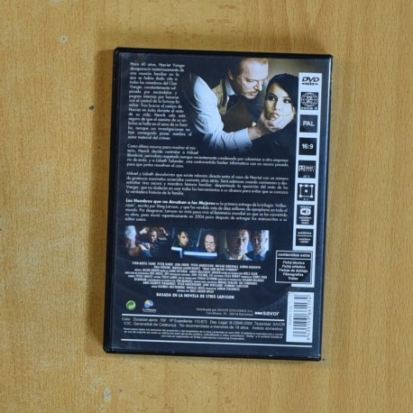 LOS HOMBRES QUE NO AMABAN A LAS MUJERES - DVD