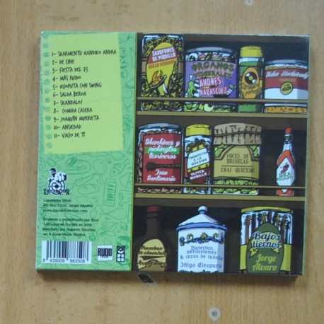 AKATZ - VUELTA Y CUELTA - CD