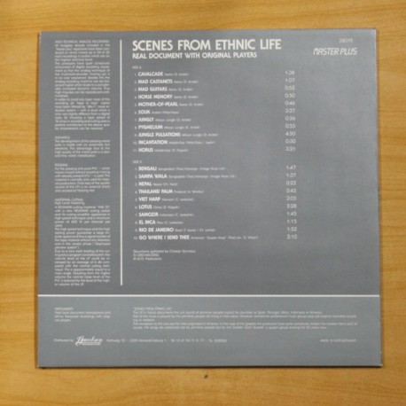 VARIOS - SCENES FROM ETHNIC LIFE - LP
