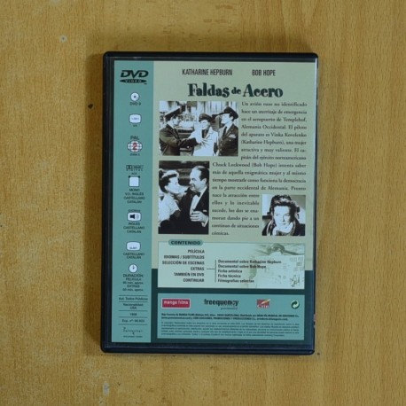 FALDAS DE ACERO - DVD