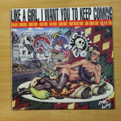VARIOS - LIKE A GIRL I WANT YOU TO KEEP COMING - LP