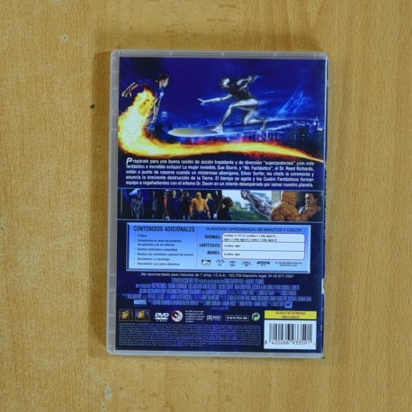 LOS 4 FANTASTICOS - DVD