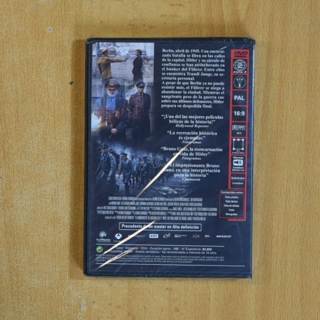 EL HUNDIMIENTO - DVD