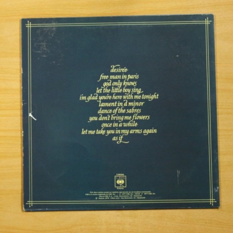 NEIL DIAMOND - I´M GLAD YOU´RE HERE WITH ME TONIGHT - LP