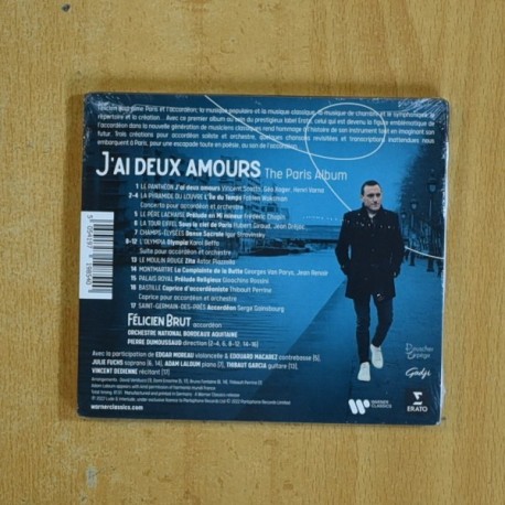 FELICIEN BRUT - J AI DEUX AMOURS - CD